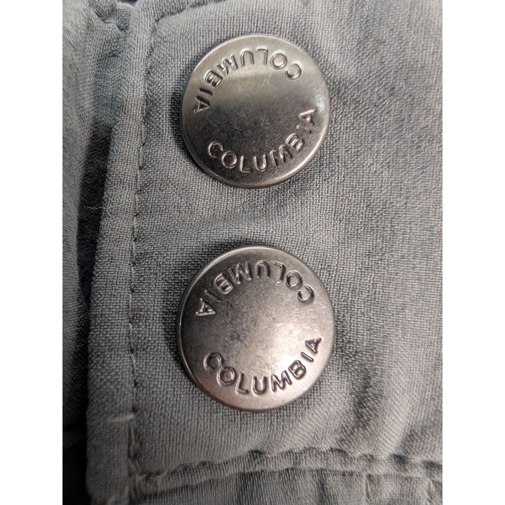 Columbia Omni-Shield Women's Size 2 Gray Roll-Up Hiking Pants Stretch Nylon - Picture 4 of 11